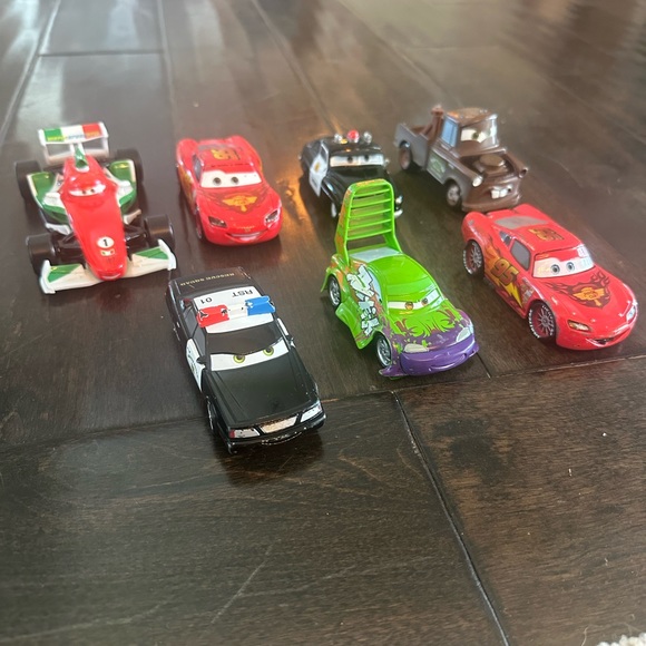 Disney Toys Disney Pixar Cars Big Car Collection Of 7 Cars Poshmark